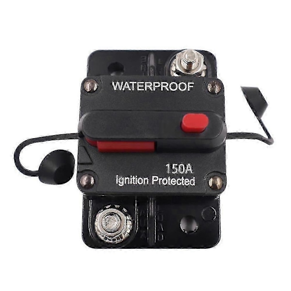 100a 150a 200a 250a 300a Amp Strømafbryder 12-48v Dc Bil Yacht Rv Strømafbryder Automatisk Kredsløbsbeskytter 74x49x44mm