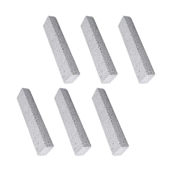 6x Rengjøringsblokk Toalettrense Stein for Grillrister Keramiske Armaturer