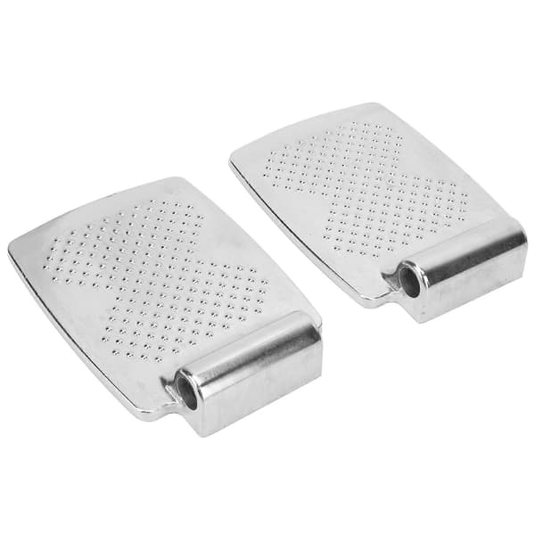 Fotplatepedal i aluminiumslegering for rullestol - erstatningstilbehør - 2 stk. Dot Texture