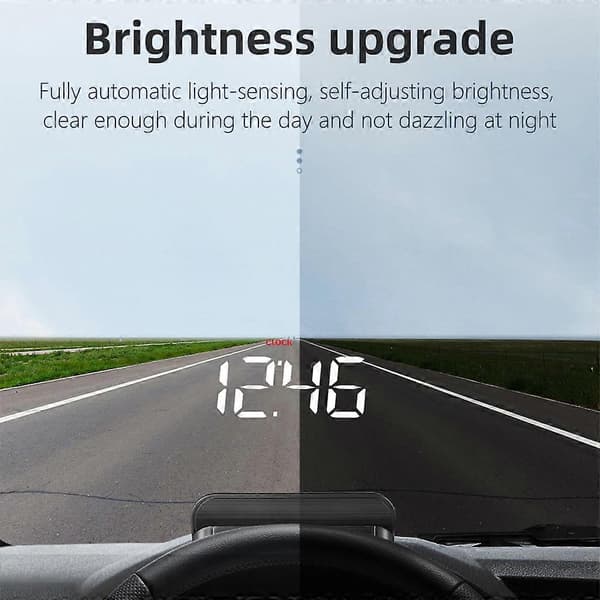Bil HUD til Head Up Display Digital GPS til Smart Speedometer M5 Scanner Måler V