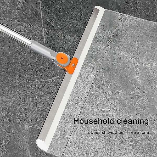 Gulvsqueegee Perfekt For Dusj Baderom Kjøkken Hjem Fliser Dyrehår Pels Gulv Glass Vindu Vann Skum Rengjøring