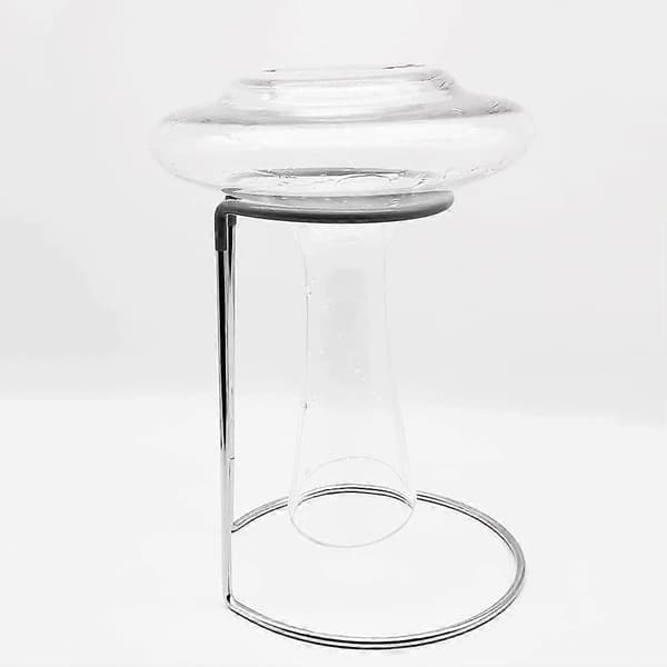 Torkställ för Karaff Multifunktionell Flask- och Kopptorkställ Vintorkställ, Grå