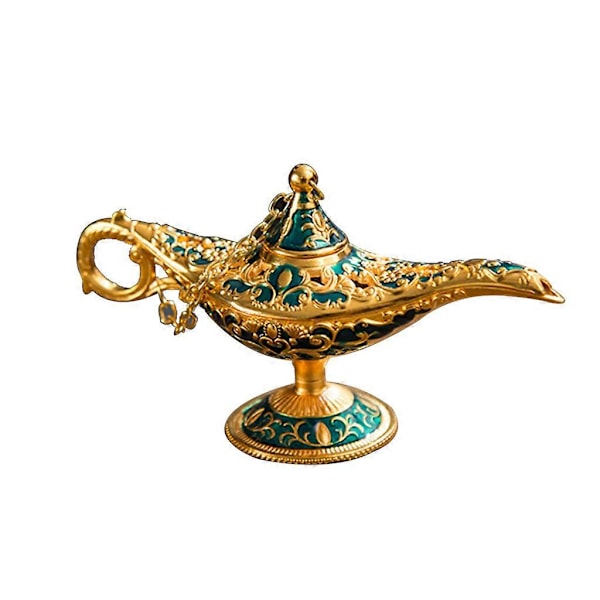 Metall Genie Lampe Lys Ønskekanne Retro Møbler Artikler Lys Potte Dekor