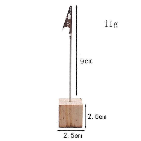 10 stk. Memoholder Furu Base Melding Klips Vertikal Noteholder