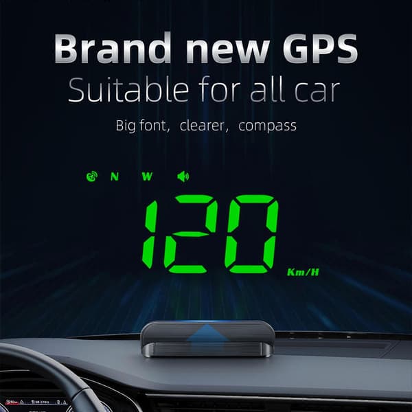 M1 Auto OBD2 GPS Head-Up Display Elektronikk HUD Projektor Digital Speedometer