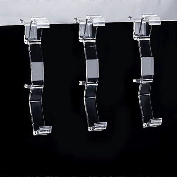 2,5 tommer Vertikal Persienne Trim Vertikal Gardiner Baffel Trim Tilbehør til Gardiner 10 stk
