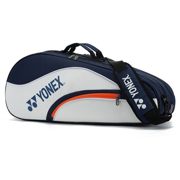 Ny design original Yonex badmintonracketväska rymmer 4 racketar Lake blue