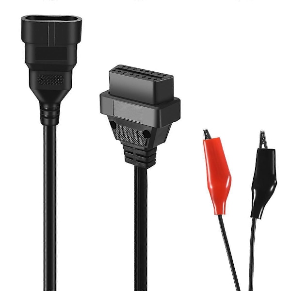 För 3-pin till 16-pin OBDII OBD2 obd-II Kontakt Adapter Bilkabel Obd för 3-pin Diagnostikkabel