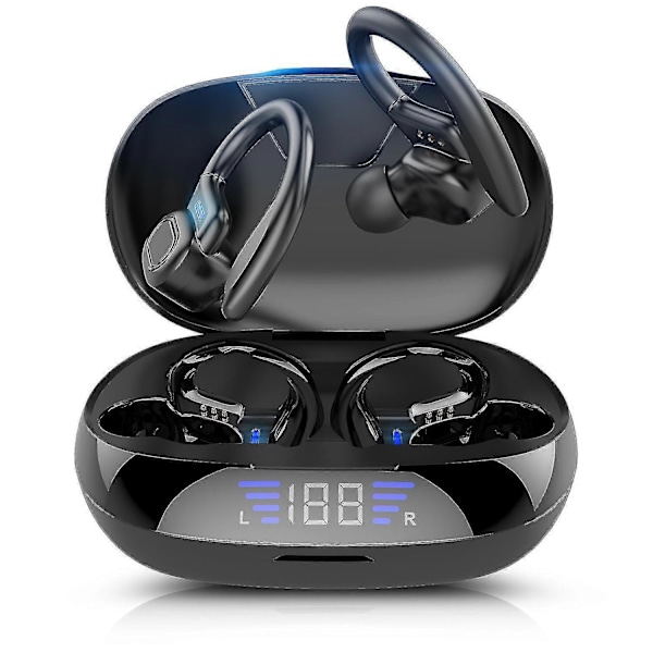 Trådlösa hörlurar Bluetooth löparhörlurar, Bluetooth-hörlurar med in-ear hörlurar Sporthörlurar Ipx6