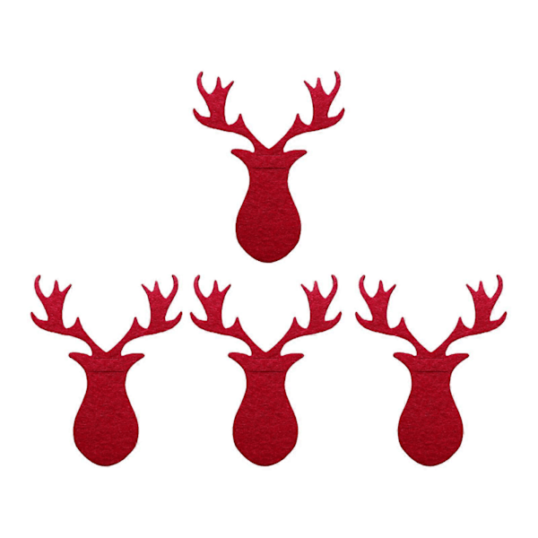 4 Stykker Julebestikpose Lommebestikorganisatorer til Jul