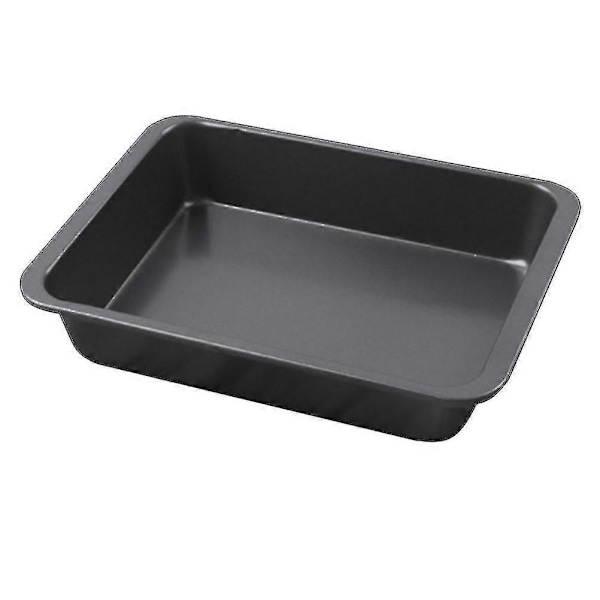 Bakplåt i kolstål, non-stick belagd, hushållsbakplåt för kakor, mellanstorlek