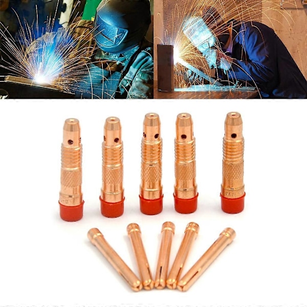 DC-Svetsmaskin Utrustning 1.6mm/2.0mm/2.4mm/3.0mm/3.2mm TIG Volframelektrodhållare