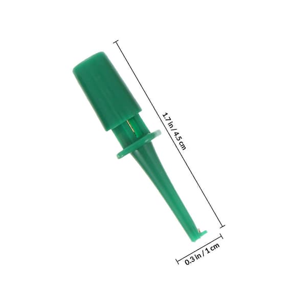 Testhakeklemme Multimeter Elektrisk Testing med 20 stk. fargerike prober