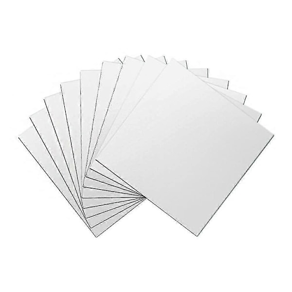 Fleksible Speilveggklistremerker Selvklebende Speilfliser Ikke-glass DIY Speilpapir Veggdekorasjon 0,1 mm 15*15 cm