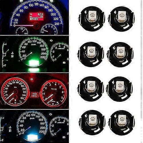 10 stk. T4.2 12V LED Pære Bilinstrument Dashboard Meter Panel Lys Lamper
