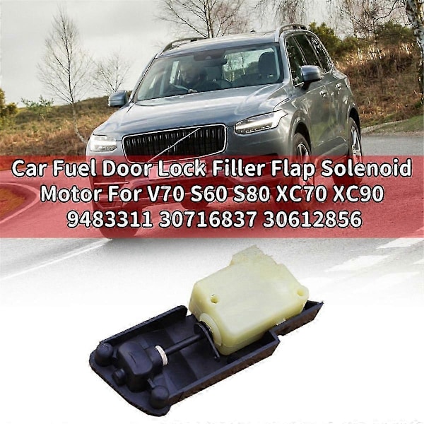1 kpl 30612856 Polttoaineen luukun lukon täyttöluukun solenoidi V70 S60 S80 XC70 XC90 99-14 9483311 30716837 Tankin kannen moottori