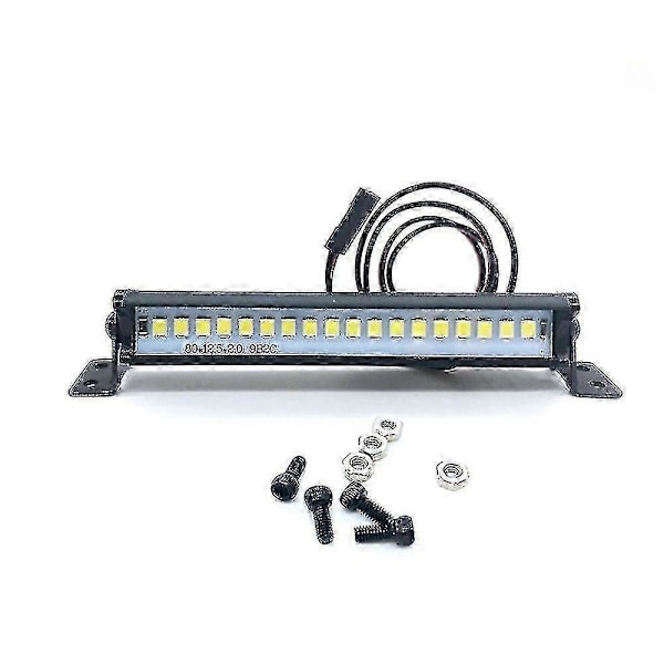 83mm 18 Led Lys Bar Taklampe Lys For 1/10 Rc Crawler Bil Axial Scx10 Trx4 D90 Oppgraderingsdeler