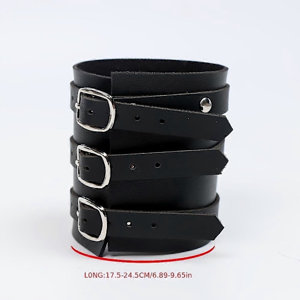 1 st Multilagers Läderarmband för Män - Mångsidigt och Stilfullt Tillbehör för Varje Outfit