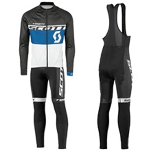 SCOTT 2023 mountainbike cykel herr långärmad kostym cykelkläder andas MTB cykelkläder jersey ciclismo cycling set 8 XL