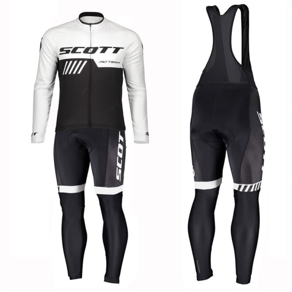 SCOTT 2023 mountainbike cykel herre langærmet jakkesæt cykeltøj MTB cykeltøj trøje ciclismo set 15 XL | cycling set 15 | XL | Fyndiq