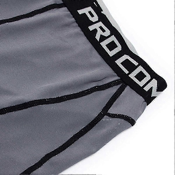 Sportleggings för män, tajta, långa underkläder, snabbtorkande kompressionstights