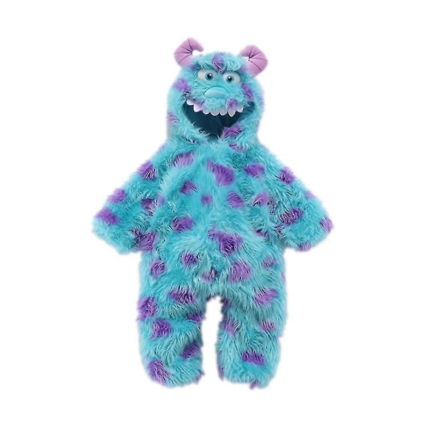 Unisex Toddler Child Blue Sally Monster Costume Jumpsuit For Baby 5-6 Years Old