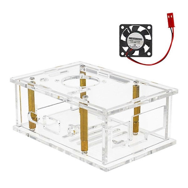 Til Orange Pi 4A Kabinet Akryl Indhegning Transparent Skal