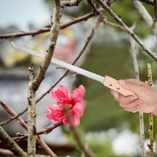 Portabel Grensåg Handsåg Manuell Grensåg, bonsaisåg Trädsåg Smalt Grensågsblad Småtandad Såg Trädgårdsredskap