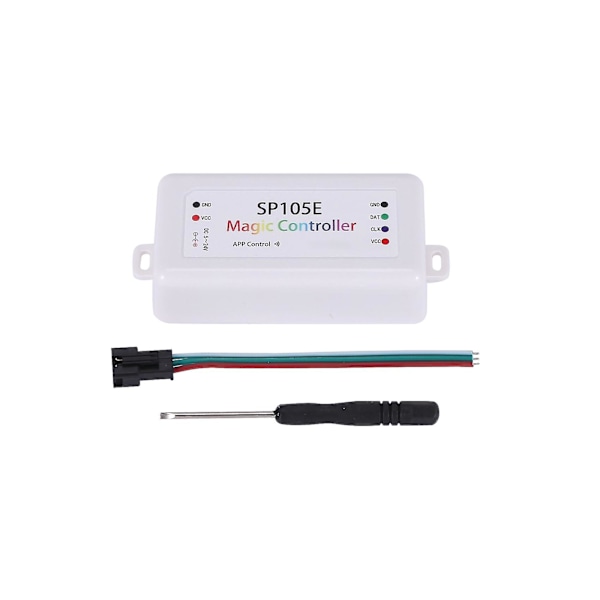Langaton Bluetooth-ohjainsovellus Sp105e Ws2811 Ws2812b Ws2801 Sk6812 Apa102 Yksittäin Osoitettavissa