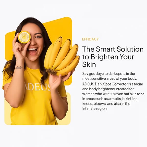 Banan Anti-mørk flekk korrigerende krem 3pcs
