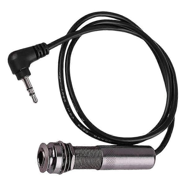 Kitara Mikrofonikaapeli Piezo-kaapeli End Pin Jack Kitara-sovitin Stereo-instrumenttikaapeli