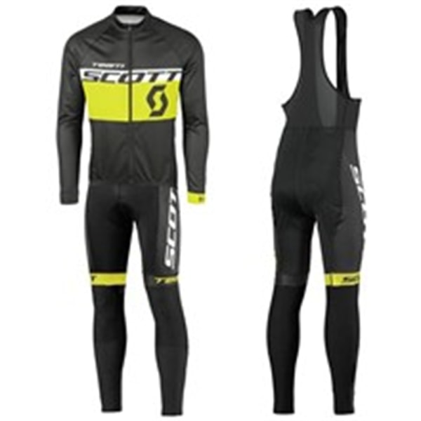 SCOTT 2023 mountainbike cykel herr långärmad kostym cykelkläder andas MTB cykelkläder jersey ciclismo cycling set 6 4XL