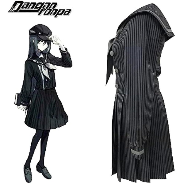 Danganronpa V3 Saihara Shuichi Detective Cosplay Kostymer Jk Uniform Halloween Kostymer För Kvinnor Animekjol L Costumeset Hög kvalitet L