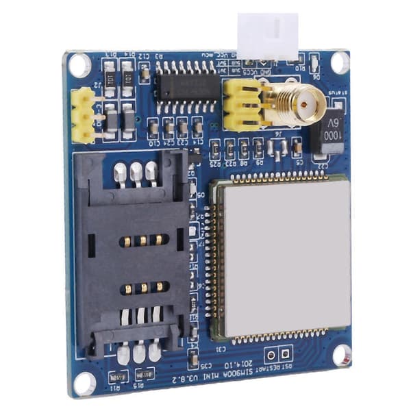 1 stk. Sim900A Sim900 Mini V4.0 Trådløs Dataoverførselsmodul Gsm Gprs Board Kit + Antenne