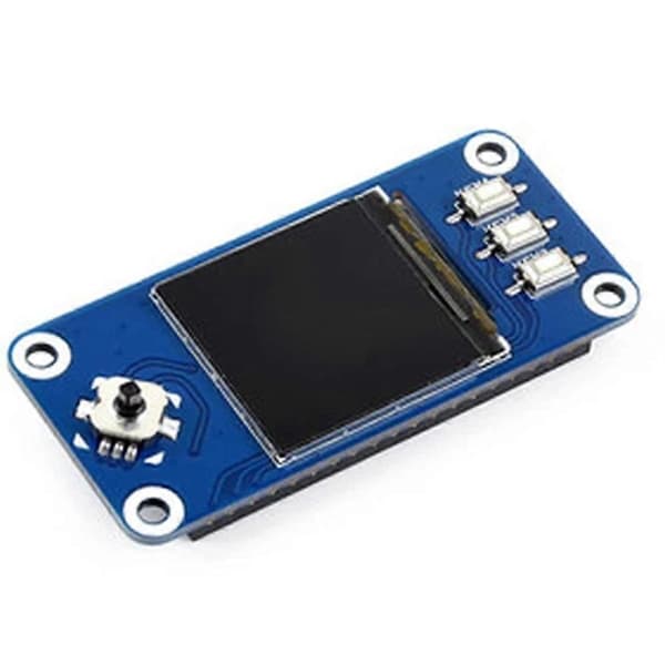 1,3-tommers IPS LCD-skjerm HAT for Raspberry Pi, 240x240 piksler, SPI-grensesnitt, for Raspberry Pi Zero/Zero W/Zero WH/2B/3B