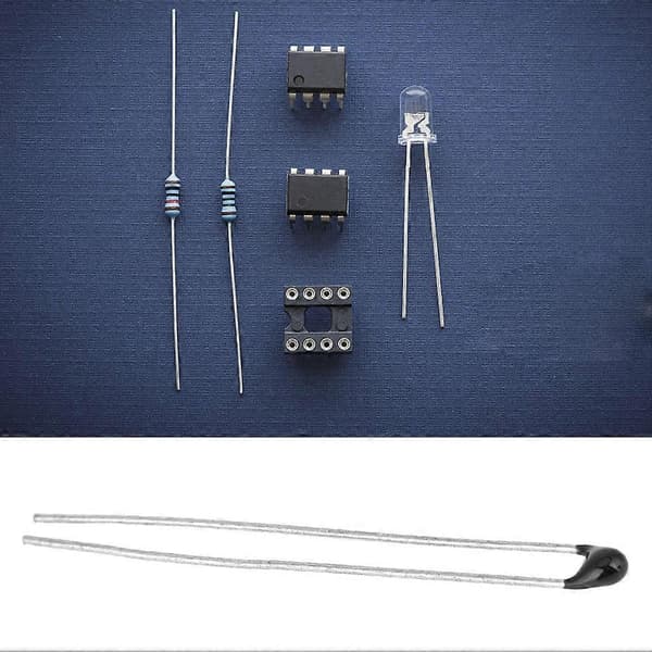 10 st MF52 NTC Termistor Hög Noggrannhet Temperatursensor med 30mm Kabel (100k b3950-L30)