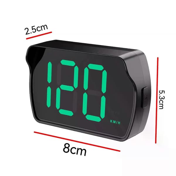 GPS Digital Speedometer til Biler, Universal Hud Head-Up Display Speedometer, Med Stor LED Skærm, Plug And Play, Egnet til Alle Køretøjer. 1pcs