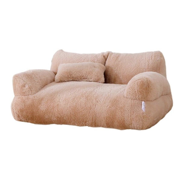 Kattesofa Kjæledyrsofa Kjæledyrseng Sklisikker Bunn, Komfortabel, Slitesterk Katteseng Mini Hundesofa for Katter Hunder