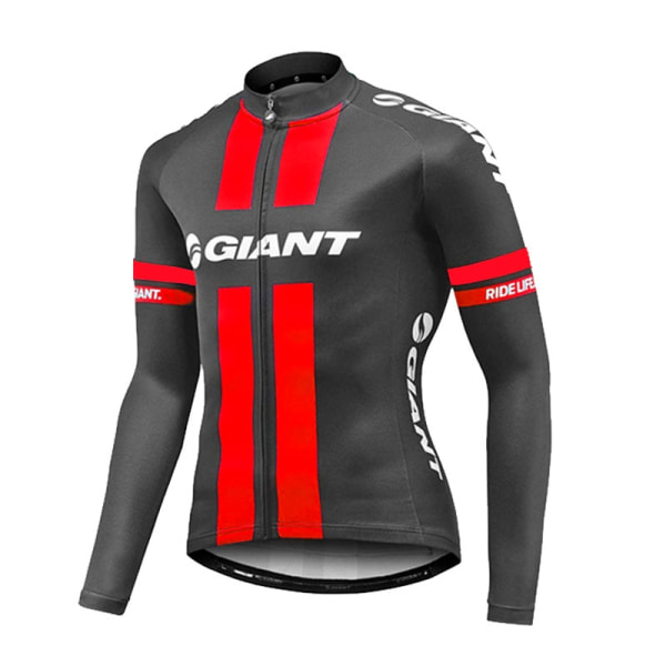 2023 Spring Langermet sykkeltrøyesett GIANT Mtb Sykkelklær Sykkel Maillot Ropa Ciclismo Mans Sykkelklær Sykling Dark Grey 3XL