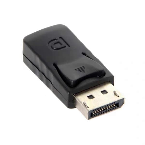 1 st 4K Displayport Dummy Plug DP Virtuell Skärmadapter Grafikkort Cheater EDID Headless Ghost Emulator Black