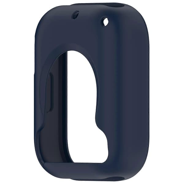För Xiaomi Redmi Watch 5 Active Silikon Klockfodral Stötsäker Stötfångarram - Mörkblå