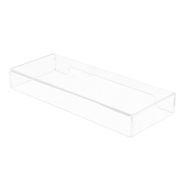 Akryl Mekaniska Tangentbordsskydd Transparent Hållbart för Skrivbord 5x150x48mm