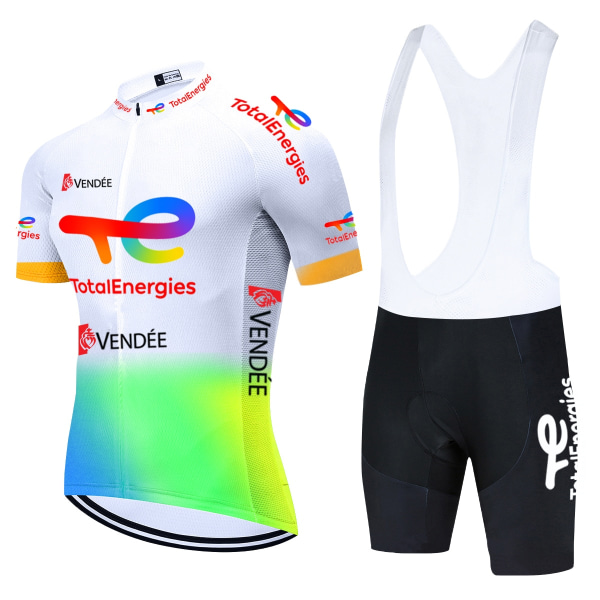 Total New Energies Equipacion Ciclismo Verano Hombre Sommersykkeltrøye Herre Roupa Ciclismo Masculino 20D sykkelklær 2022 Cycling Clothing 12 XL