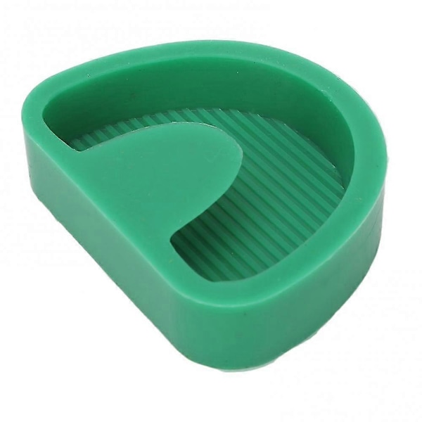 Silikon Tandmodell Portabel Demonterbar Gipsbas för Klinik Butik Grön 7 x 5,2 cm