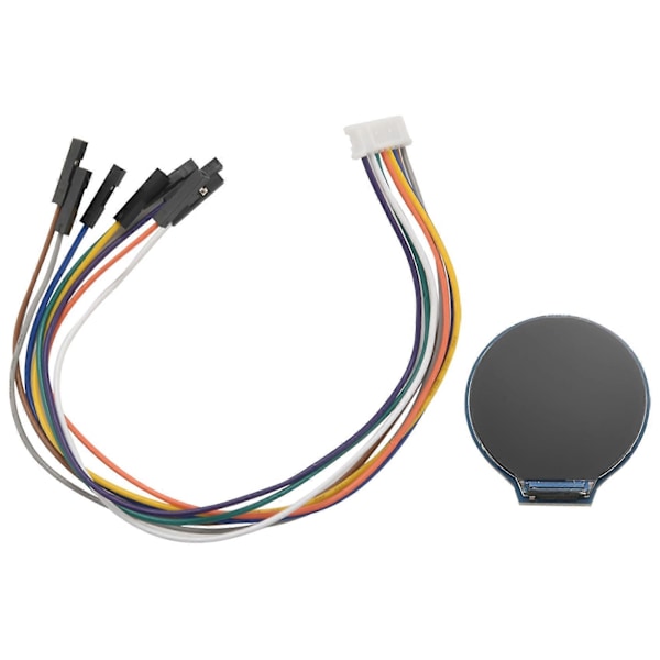 1.28 tuuman pyöreä LCD-näyttömoduuli GC9A01 SPI-tiedonsiirto RGB 65K värituki Raspberrille