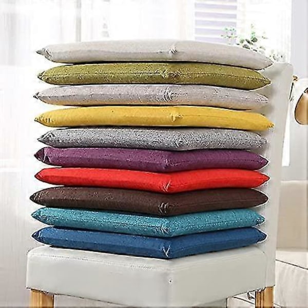 Sittdyna i Memory Foam, Fyrkantiga Stolsdynor, Garanterar Stabilitet och Stöd (ShiKai)
