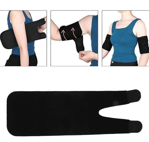 5 st Överarmsmanschett Tryck Smärtlindring Biceps Tendinitbandage Kompressionsärm Triceps Biceps