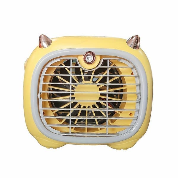 Bærbar Genopladelig Stor Luftmængde Seng Kontor Køler Luftfugter Ventilator