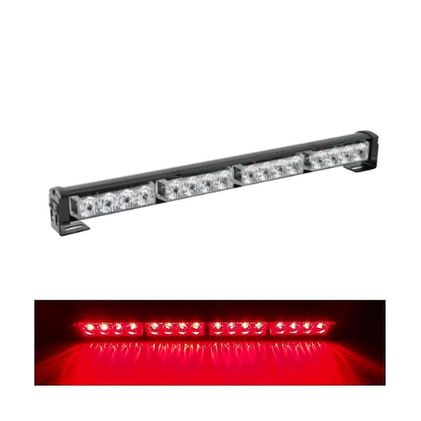 Takstativlys Blålys Advarselslys Blålys Universal Led Biltilbehør, rødt lys