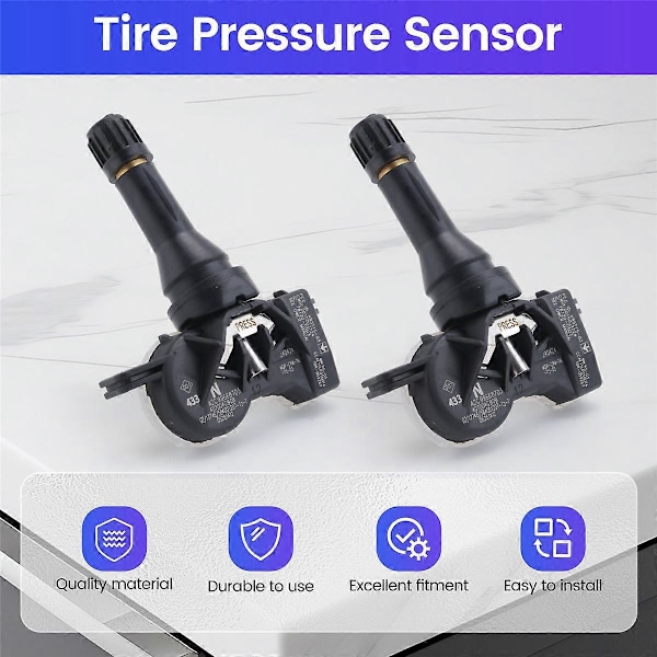 4 st TPMS Däcktryckssensor 407004CB0B för